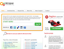 Tablet Screenshot of dllagent.com